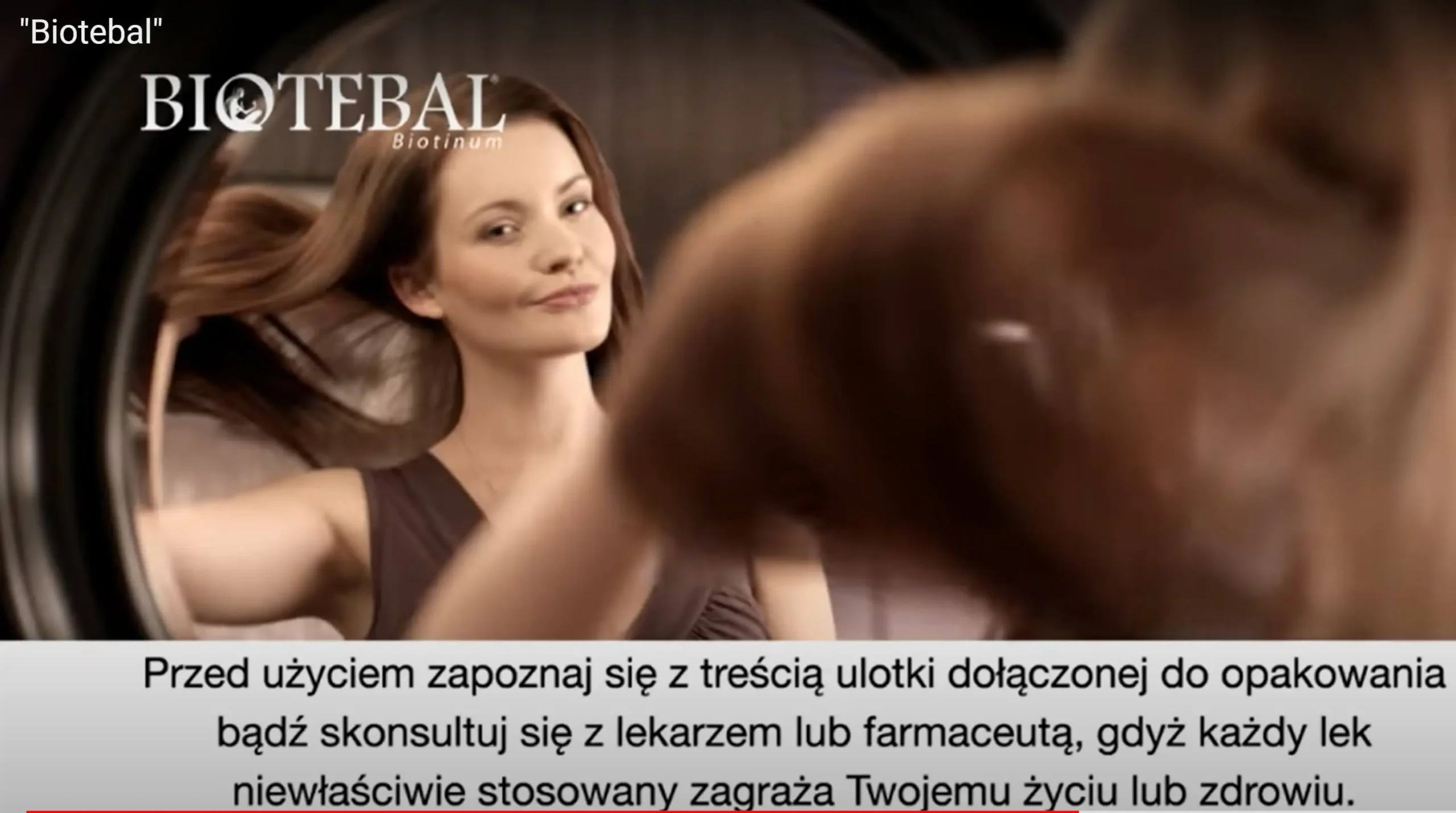 Aktorka - reklama
